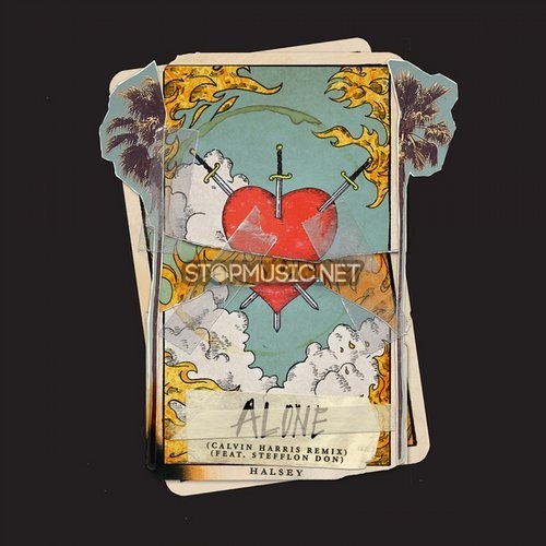 Скачать песню Halsey feat. Stefflon Don - Alone (Calvin Harris Remix)